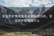 安全防护策略金年会积分榜分析，安全防护策略指什么