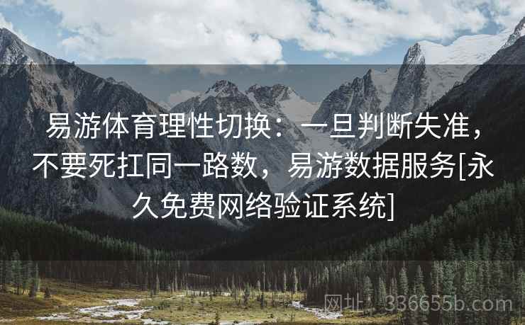 易游体育理性切换：一旦判断失准，不要死扛同一路数，易游数据服务[永久免费网络验证系统]