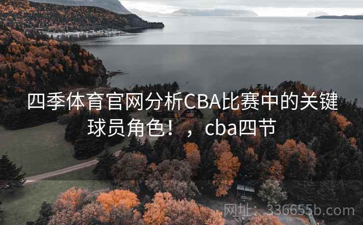 四季体育官网分析CBA比赛中的关键球员角色!,cba四节 四季体育官网分析CBA比赛中的关键球员角色!,cba四节